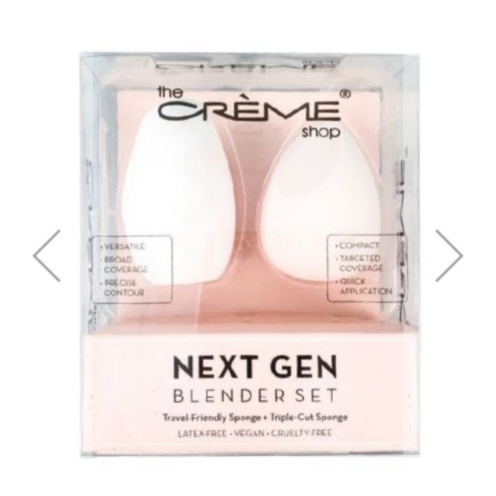 The creme shop pink next gen duo blender set brand new in box
